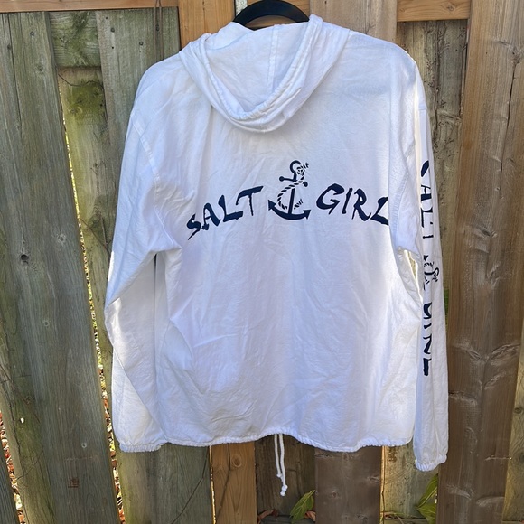 Salt Girl Cotton Seed lightweight Shacket - Picture 8 of 11